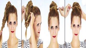 2021 Trend Örgü Topuz Modeli