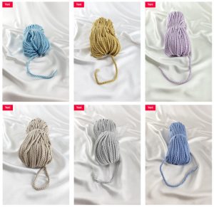 Kordon İp Çeşitlerinde Uygun Fiyatlar Hayalperest Boncukta