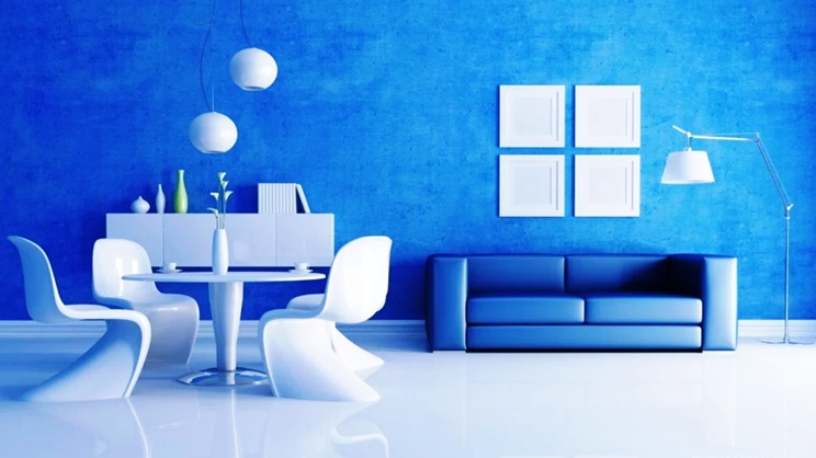 Dekorasyonda Mavi ile Uyumlu Renkler 