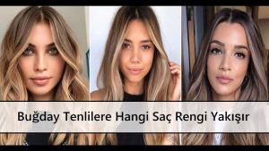 Buğday Tenliler için Saç Renkleri 2022 