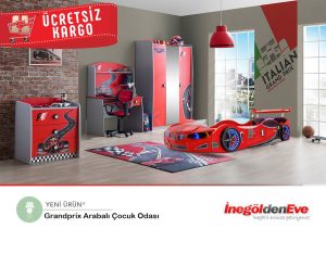 Arabalı yatak odası takımı