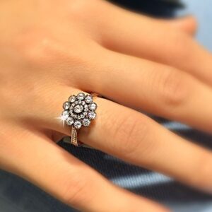 Altın Set Elmas Yüzük Modası